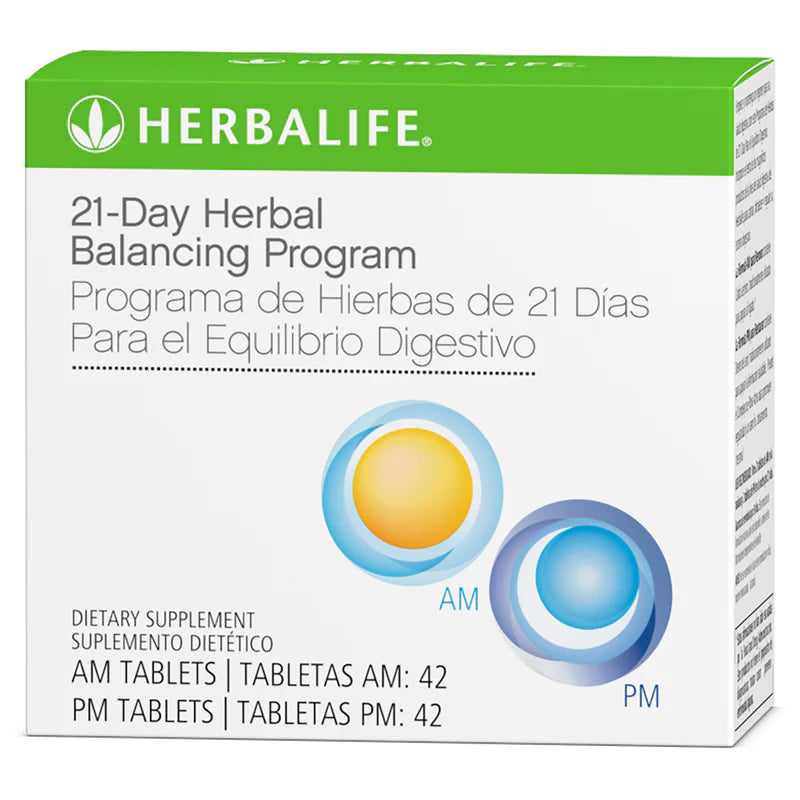 21-Day Herbal Balancing Program – AM & PM Formula | Supports Liver Function & Fluid Balance
