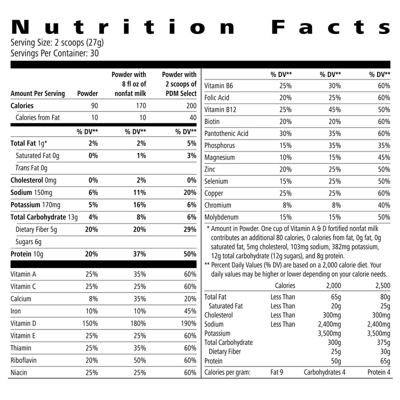 Formula 1 Select – Natural Vanilla | Plant-Based Meal Replacement Shake with Pea, Quinoa & Rice Protein | Non-GMO, Gluten-Free, Low-GI