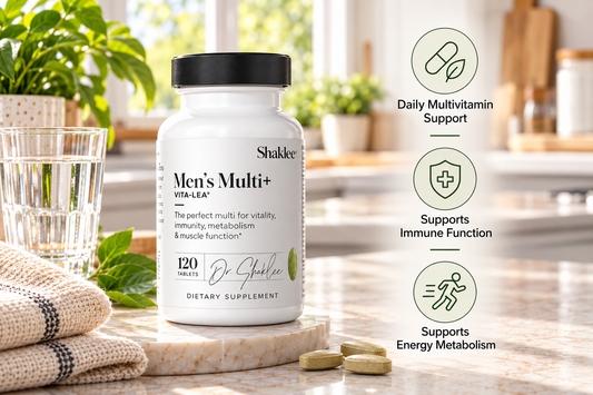 Shaklee Vita-Lea Men Multivitamin and Multimineral Supplement, 120 Tablets