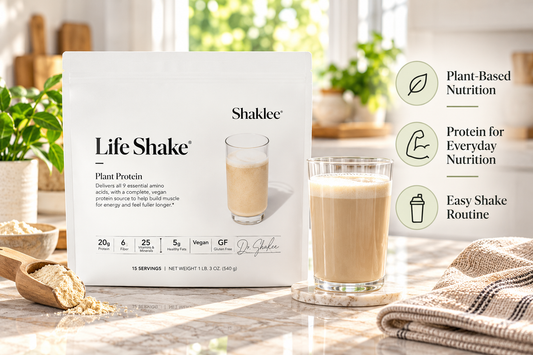 Shaklee Life Shake Soy Protein Powder with 20g Protein and 25 Vitamins