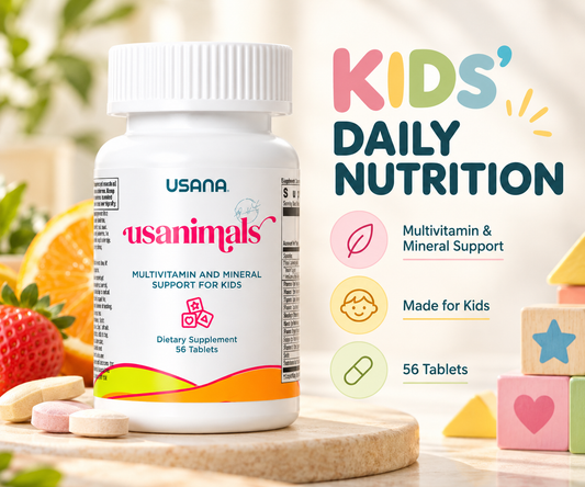 Usanimals | Kids Daily Multivitamin Chewables | Ages 2–12