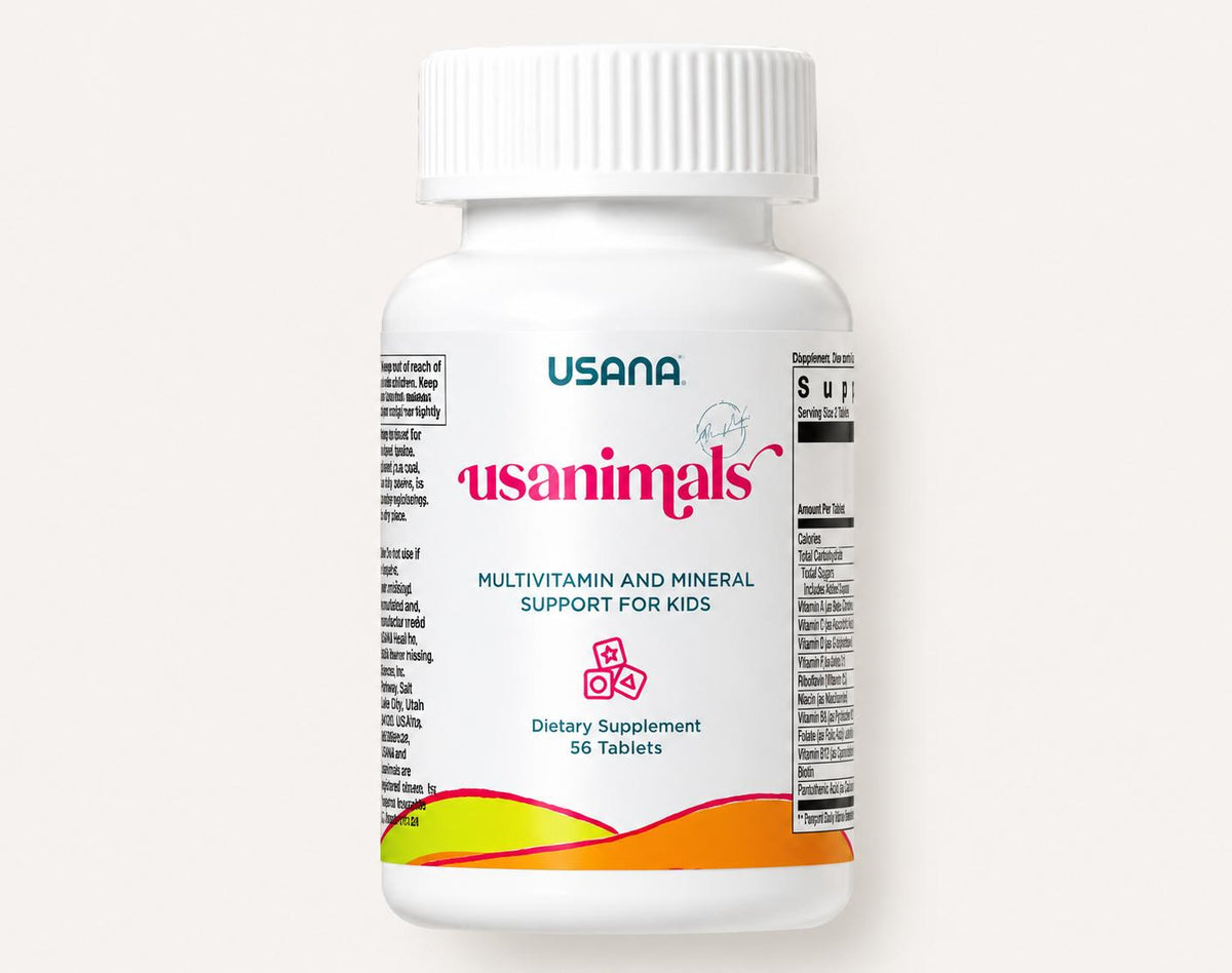 Usanimals | Kids Daily Multivitamin Chewables | Ages 2–12