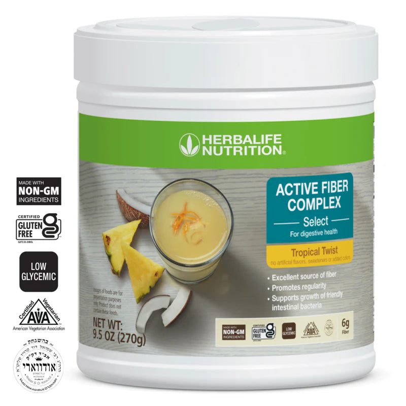 Active Fiber Complex Select – Tropical Twist | 6g Plant-Based Fiber for Digestive Support
