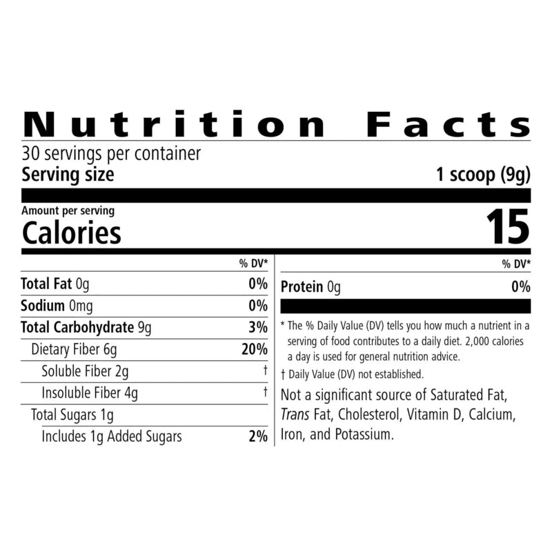Active Fiber Complex Select – Tropical Twist | 6g Plant-Based Fiber for Digestive Support