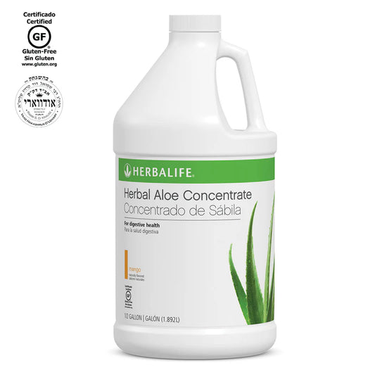 Herbalife Herbal Aloe Concentrate – 1 to 2 Gallon Yield | Supports Digestive Health & Hydration