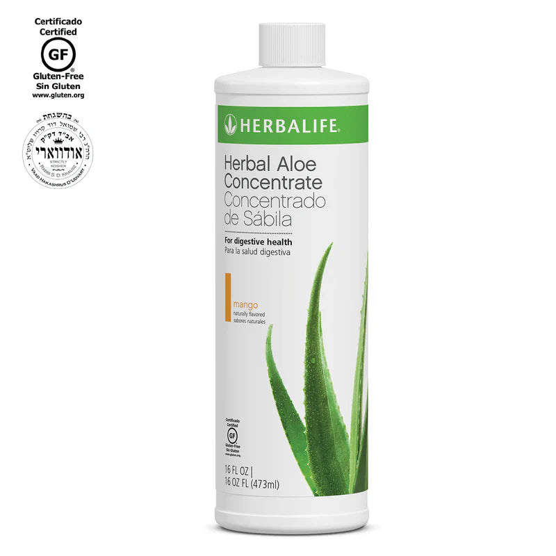 Herbal Aloe Concentrate – Soothing Digestive Support & Nutrient Absorption, Multiple Flavors