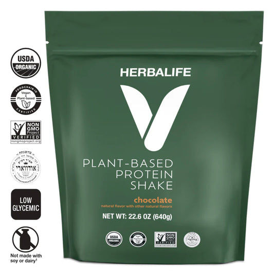 HERBALIFE V Organic Plant-Based Protein Shake – Vanilla Dream | 20 Servings of Clean, Vegan Protein