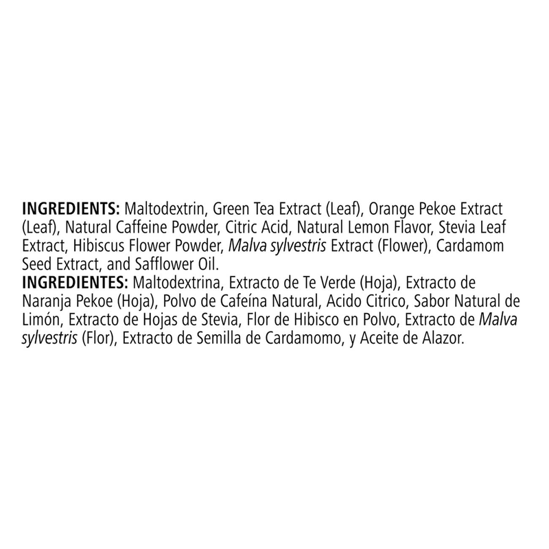 Herbal Tea Concentrate: Lemon 1.8 Oz. - Metabolism-Boosting Energy with a Refreshing Citrus Kick