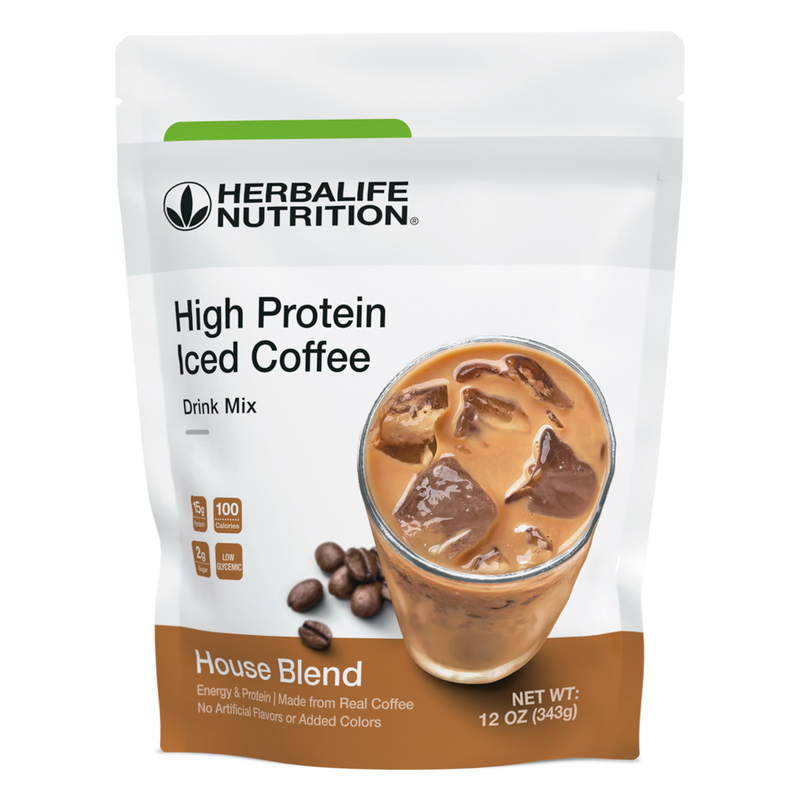 Herbalife High Protein Iced Coffee – Classic House Blend (Protein + Caffeine Drink)