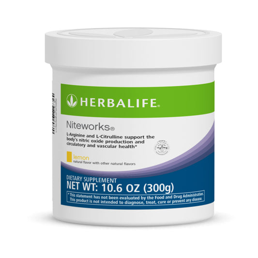 Niteworks® Nighttime Support Formula – Lemon Flavor | 30 Servings (10.6 oz)