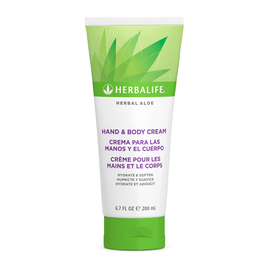 Herbalife Herbal Aloe Hand & Body Cream – Ultra-Hydrating Aloe & Shea Butter Moisturizer for Smooth, Soft Skin