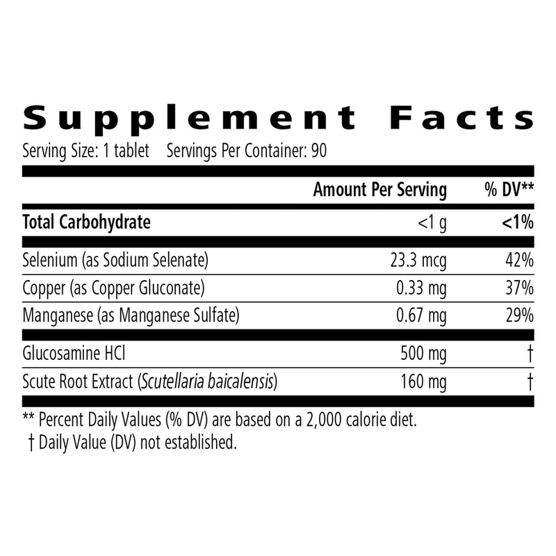 Joint Support Advanced: Comprehensive Joint Health Formula with Glucosamine, Selenium, Manganese & Copper – 90 Tablets