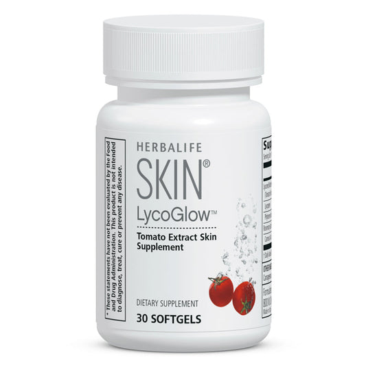 Herbalife SKIN® LycoGlow™: Radiance-Boosting Tomato Extract Supplement – Single Bottle