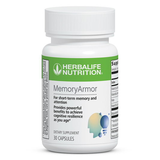 MemoryArmor: Advanced Cognitive Support with Bacopa & Essential Vitamins – 30 Capsules