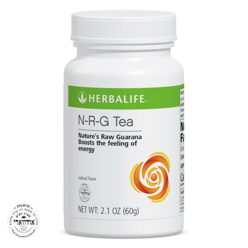 N-R-G Tea – Natural Energy Boosting Tea with Guarana (Instant Mix, 0 Calories)