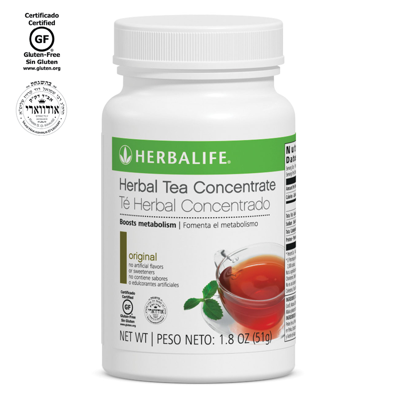 Herbal Tea Concentrate – Original (1.8 oz) | Instant, Low-Calorie Metabolism-Boosting Tea Blend