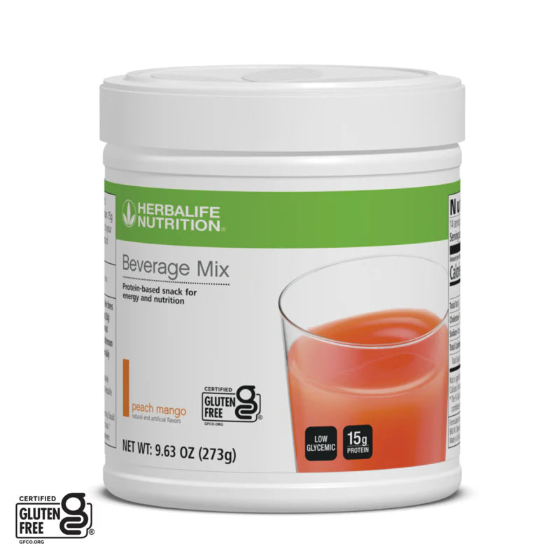 Peach Mango Protein Beverage Mix – 9.63 oz | 15g Protein, Sugar-Free, Fruity Energy Drink for Hunger Control & Lean Muscle Support