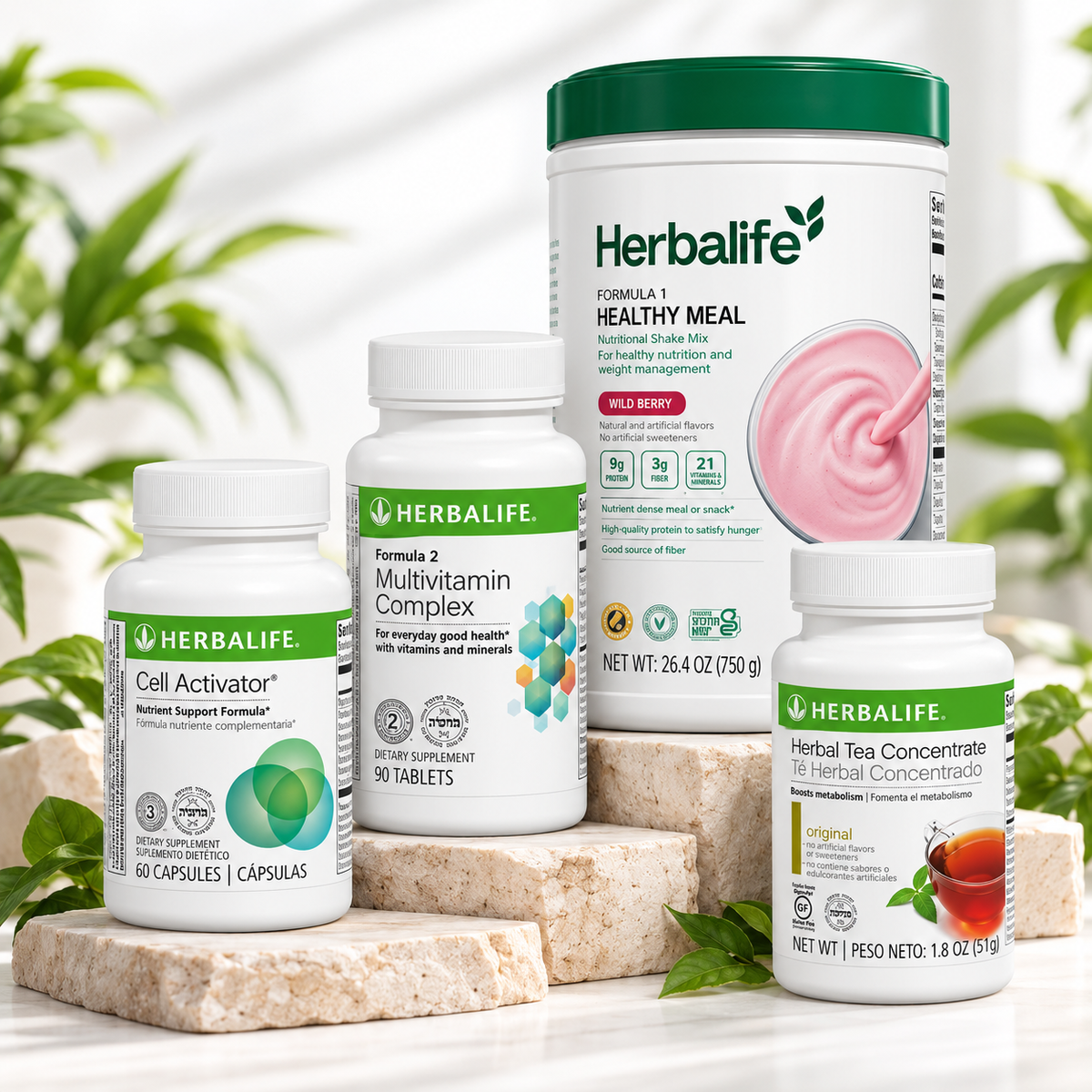 Herbalife QuickStart Weight Management Kit – Wild Berry Flavor