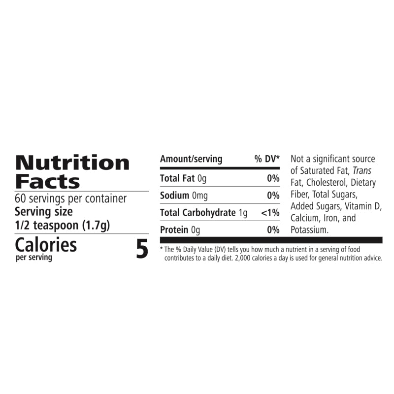 Herbal Tea Concentrate: Sweet Ginger – Metabolism-Boosting & Antioxidant-Rich Tea with Non-GMO Ingredients (Canister)