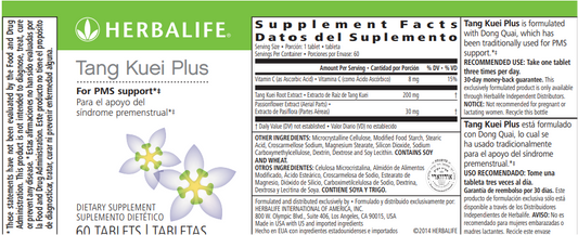Herbalife Tang Kuei Plus – Traditional Support for PMS and Hormonal Balance