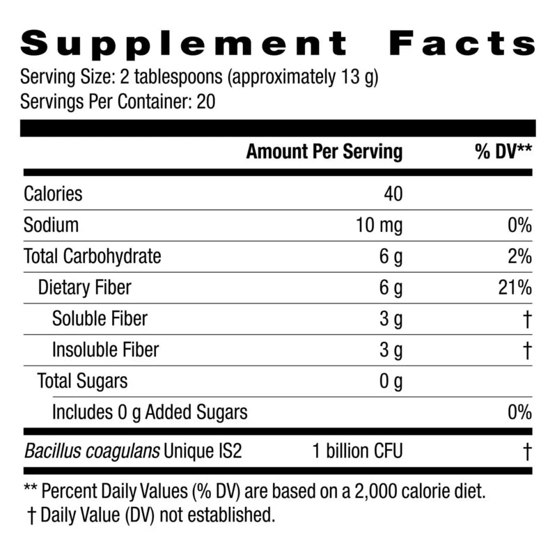 Herbalife V Plant-Based Digestive Support – 20 Servings | Organic Fiber Blend for Gut Health & Regularity