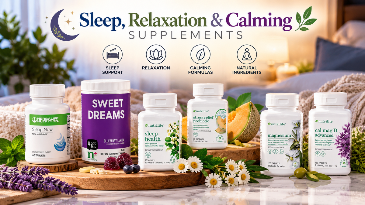 Sleep, Relaxation & Calming Supplements