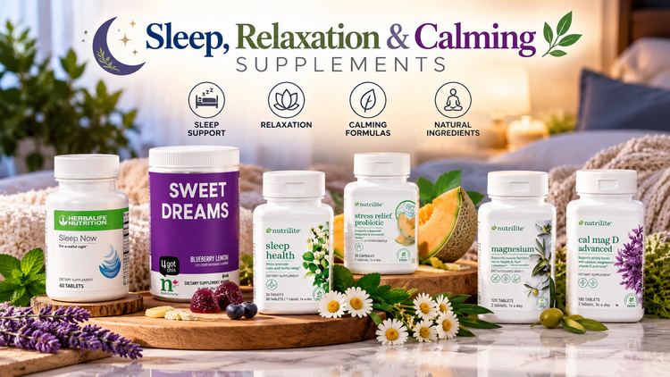 Sleep, Relaxation & Calming Supplements