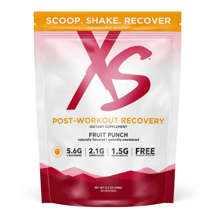 Amway XS Post-Workout Recovery Fruit Punch | 30 Servings | Recovery Drink Mix | Fruit Punch Flavor | Drink Mix Powder | Single-Serve Drink Mix | XS Sports | Post-Workout Drink | 30 Servings | Fruit Punch Beverage | Ready-to-Mix Formula | Original XS