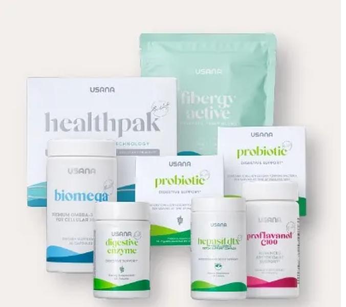 USANA Balance for Your Belly Pack Digestive Wellness and Daily Nutrition Bundle with Targeted Nutrients and Digestive Support Supplements for Everyday Gut Health Routine Convenient Multi Product Wellness Pack