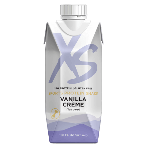 Amway XS Sports Protein Shakes Vanilla Creme | Ready to Drink Protein Shake | 25 g Protein | 12 Pack | Vanilla Creme Protein Shake | XS Sports Shake | Ready Drink Shake | Protein Shake Pack | Vanilla Creme Flavor | 12 Pack | XS Sports Protein Beverage 25g