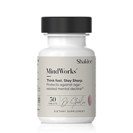 Shaklee MindWorks Brain Health Supplement with Grape Seed Extract and B Vitamins