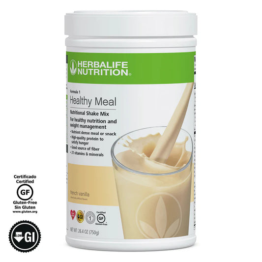 Formula 1 Healthy Meal Nutritional Shake Mix – French Vanilla (750 g) | Balanced Meal Replacement with Protein, Fiber, and 21 Essential Vitamins & Minerals