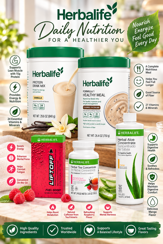 Herbalife Day One: A Strong Start Bundle | Best-Selling Products to Jump-Start Your Wellness Journey