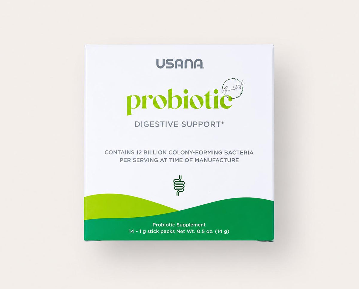 USANA Probiotic | Daily Probiotic Supplement Shelf Stable Formula Essential Nutrients Daily Wellness Cellular Nutrition Daily