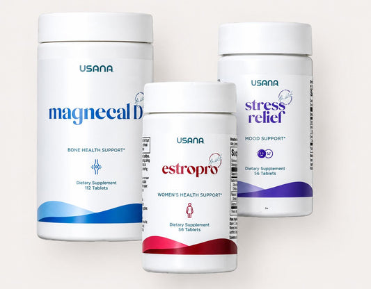 USANA Balance Support Pack | Women's Daily Wellness Bundle | Herbal + Mineral Formula Set | Women's Balance Collection with Chasteberry, Magnesium, Vitamin B6, Saffron, Herbal Extracts and Mineral Nutrients