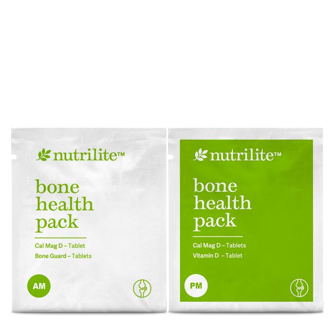 Amway Nutrilite Bone Health Pack 60 Packets | 30 AM & 30 PM | Calcium Magnesium Vitamin D | Plant Nutrients | Calcium Formula