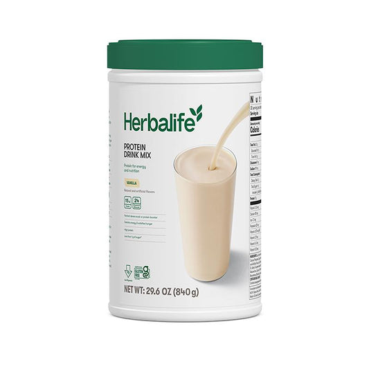Herbalife Protein Drink Mix – Vanilla Flavor | 840g Canister
