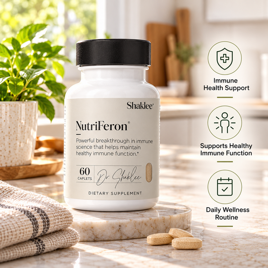 Shaklee NutriFeron Immune Support Supplement with Zinc and Botanical Extracts