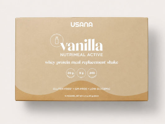 USANA Nutrimeal Active Whey Protein Meal Replacement Shake | Protein & Fiber Nutrition Shake
