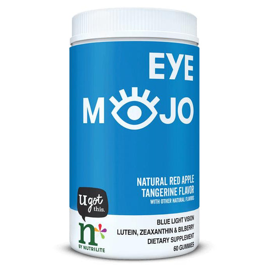 Amway n by Nutrilite Blue Light Eye Support Gummies 30 Servings | Lutein Zeaxanthin & Bilberry | Blueberry Flavor | Pectin Gummies | 30 Gummies | Nutrilite Eye Gummies | Individual Gummies | Original Formula for Adults | n by Nutrilite | Fruit Flavor Plus