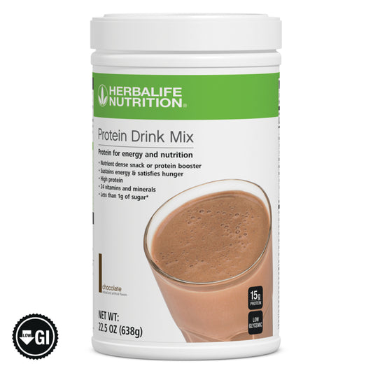 Protein Drink Mix – Chocolate Flavor | 638g Canister
