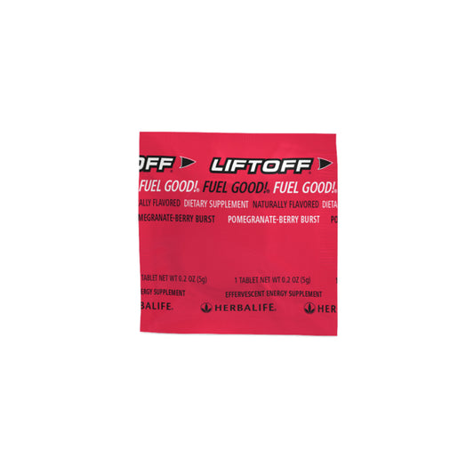 Liftoff® 100 Bulk Effervescent Tablets | Pomegranate-Berry with B Vitamins & Caffeine