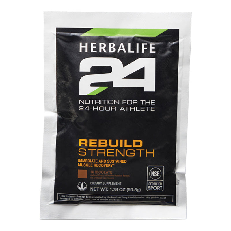 Herbalife24® Rebuild Strength – Chocolate Recovery Shake (10 Packets)