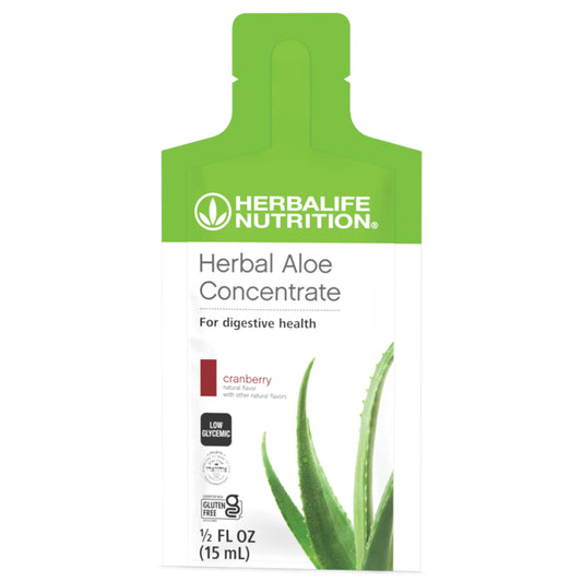 Herbal Aloe Concentrate Single-Serve Packets: Cranberry 30 Packets