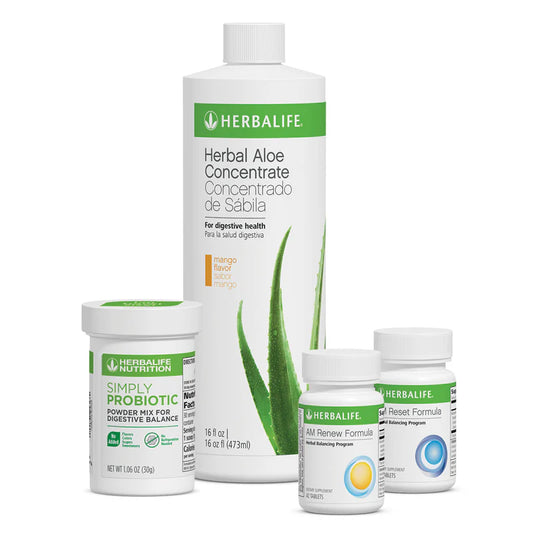 Herbalife Digestive Health Program – 3-in-1 Gut Wellness System | Supports Digestive Balance & Nutrient Absorption