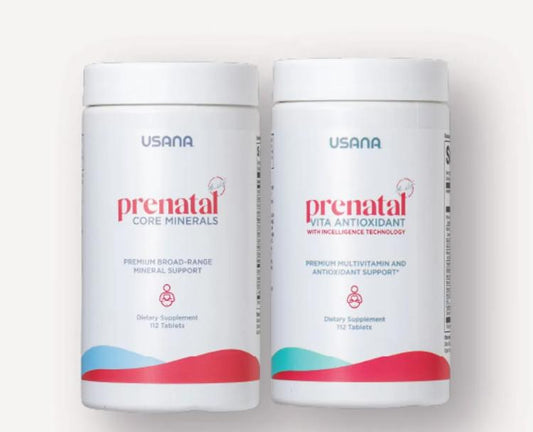 USANA Prenatal CellSentials | Prenatal Vitamin Mineral Supplement Essential Nutrients Cellular Nutrition Daily Wellness Pregnancy Nutrition Maternal Nutrition Dietary Supplement Nutritional Wellness Vitamin Mineral Formula