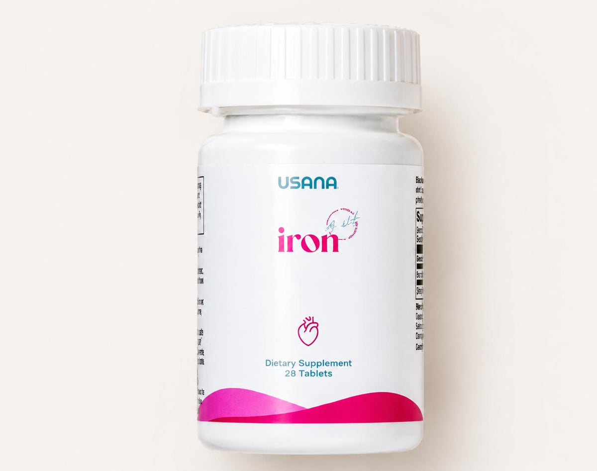 USANA Iron | Iron Mineral Supplement | Daily Wellness | Essential Nutrient | Cellular Nutrition | Daily Nutrition | Nutritional Wellness | Dietary Supplement | Mineral Nutrition | Wellness Formula | Daily Use | Iron Supplement | USANA Iron Mineral Formula