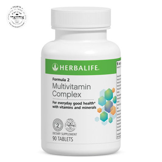 Formula 2 Multivitamin Complex – 90 Tablets – Comprehensive Daily Vitamins & Minerals for Cellular Health