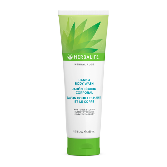 Herbalife Herbal Aloe Hand & Body Wash – Gentle, Moisturizing Cleanser with Aloe for Daily Use