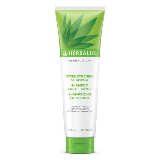 Herbal Aloe Strengthening Shampoo – Sulfate-Free, Microprotein-Enriched Cleanser for Stronger, Smoother Hair